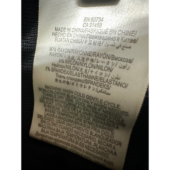 BCBGMAXAZRIA Black Bandage Bodycon Pencil Skirt M - Picture 5 of 6